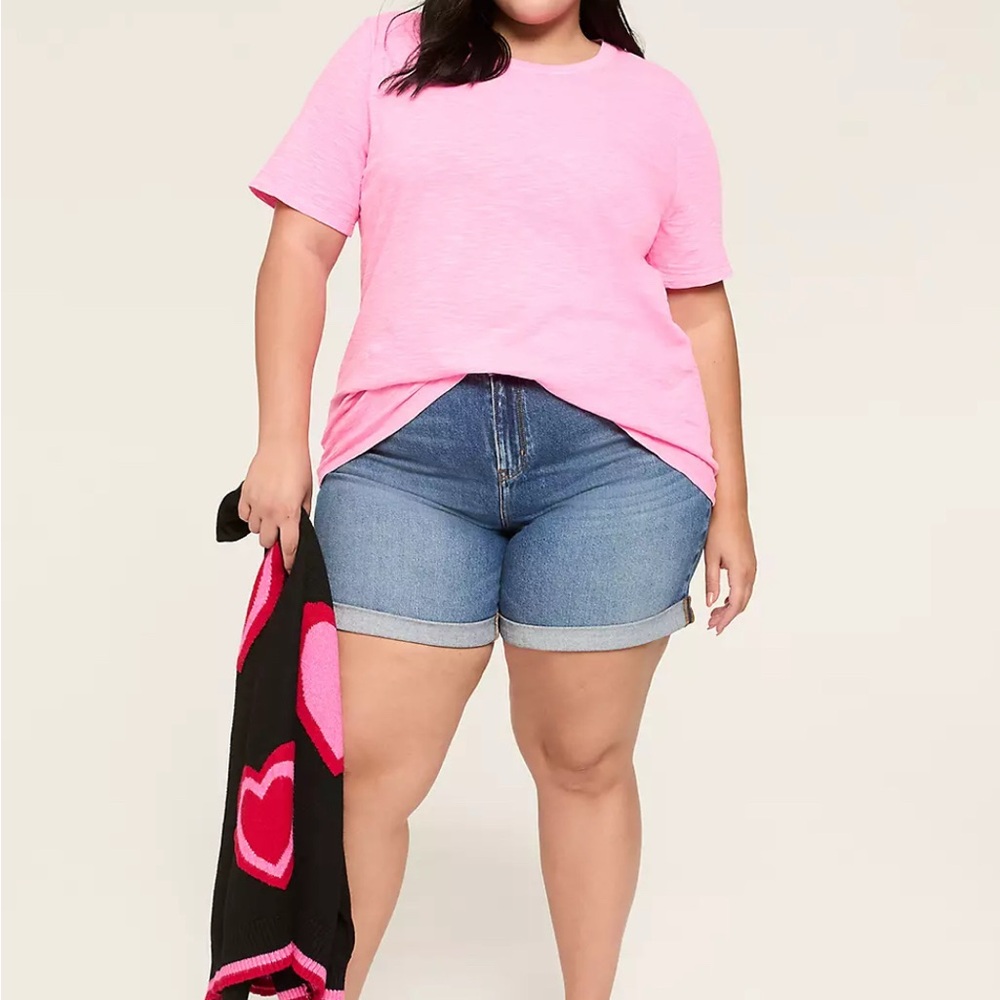 Lane Bryant Classic Blue Denim Shorts